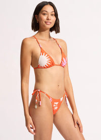 La Palma Tie Side Rio Bikini Bottom - Tamarillo - Seafolly - Splash Swimwear  - bikini bottoms, Seafolly, Sept23, Womens - Splash Swimwear 