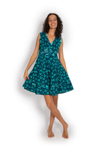 Lil Dress Short - Dragonfly Blue* - OM Designs - Splash Swimwear  - Dresses, June23, OM Designs, Womens - Splash Swimwear 