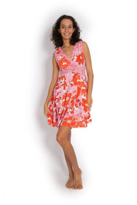 Lil Dress Short - Hawaiian Dreams* - OM Designs - Splash Swimwear  - Dresses, June23, OM Designs, Womens - Splash Swimwear 