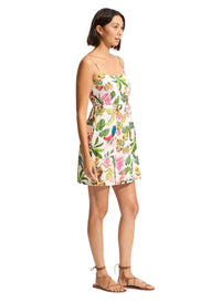 Tropica Mini Dress - Seafolly - Splash Swimwear  - dresses, Oct23, Seafolly, women clothing, Womens, Womens Pants, womens swim - Splash Swimwear 