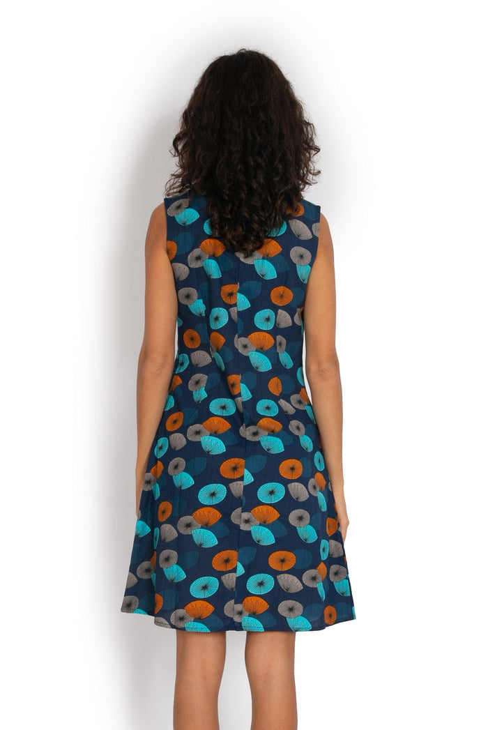 Charly Dress - Blossom Blue - OM Designs - Splash Swimwear  - dresses, June23, OM Designs - Splash Swimwear 