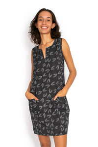 Hai Dress - Dragonfly Grey - OM Designs - Splash Swimwear  - dresses, May23, OM Designs, women clothing - Splash Swimwear 