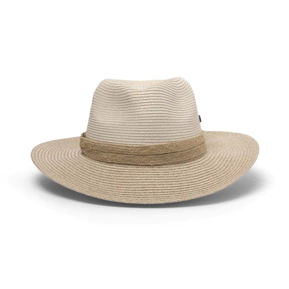 Parsley Bay Fedora - Ivory / Mix Camel - Canopy Bay - Splash Swimwear  - canopy bay, hats - Splash Swimwear 