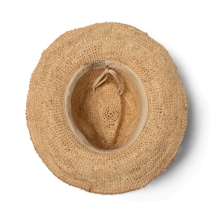 Tina M Ibiza Cowboy Hat - Natural - Rigon Headwear - Splash Swimwear  - Before Dark, hats, new accessories, new arrivals, rigon, rigon headwear, Sept23 - Splash Swimwear 