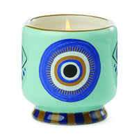 Adopo Eye Ceramic Candle 8oz - Incense & Smoke