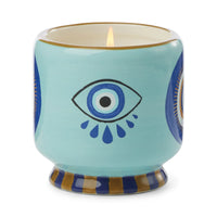 Adopo Eye Ceramic Candle 8oz - Incense & Smoke