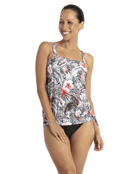 Africa Bandeau Blouson Singlet - Jantzen - Splash Swimwear  - blouson, jantzen, Oct23, Tankini, Womens, womens swim - Splash Swimwear 