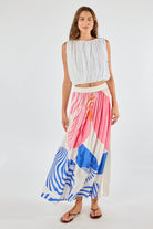Itami Papillon Skirt - White