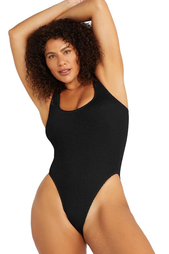 Kahlo One Piece - Black Eco - Artesands - Splash Swimwear  - April23, artesands, One Pieces, plus size, underwire, Womens, womens swim - Splash Swimwear 