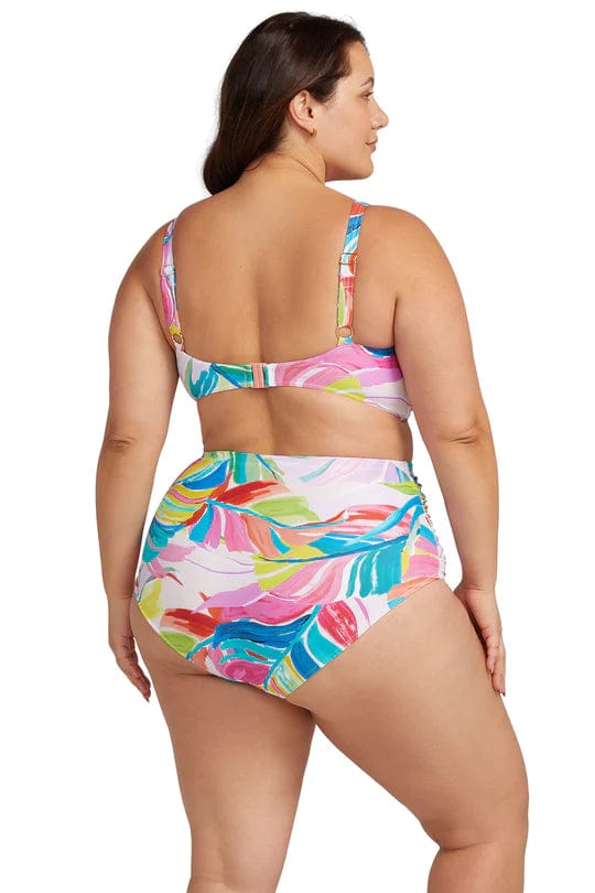 Neo Folia Botticelli Swim Pant - Purple - Artesands - Splash Swimwear  - artesands, Bikini Bottom, June23, new arrivals, new swim, plus size, women swimwear - Splash Swimwear 