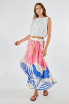 Itami Papillon Skirt - White