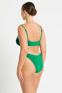 Strap Saint Crop - Emerald Tiger - Bond Eye - Splash Swimwear  - Bikini Tops, bond eye, Nov 23, Womens, womens swim - Splash Swimwear 