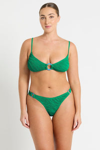 Ring Scene Brief - Emerald Tiger - Bond Eye - Splash Swimwear  - bikini bottoms, bond eye, Nov 23, Womens, womens swim - Splash Swimwear 