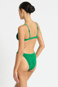 Ring Lissio Crop - Emerald Tiger - Bond Eye - Splash Swimwear  - Bikini Tops, bond eye, new, new arrivals, new swim, Nov 23, women swimwear - Splash Swimwear 