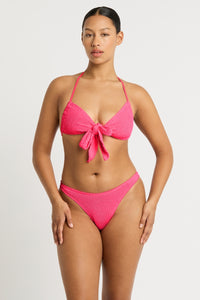 Jean Triangle - Neon Azalea - Bond Eye - Splash Swimwear  - Bikini Tops, bound, Jan24, Womens, womens swim - Splash Swimwear 