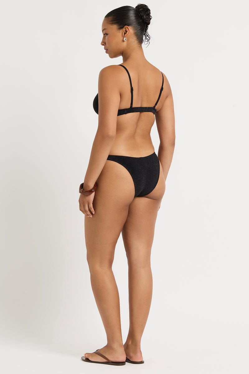 Bond Eye Bond Eye Ring Edwards Crop BOUND878L-M Bond Eye Ring Edwards Crop Splash Swimwear Bikini Tops Black / M