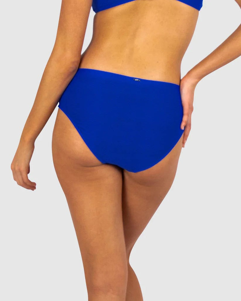 Rococco Mid Bikini Pant - Electric - Baku - Splash Swimwear  - Baku, bikini bottoms, Jul23, Womens, womens swim - Splash Swimwear 