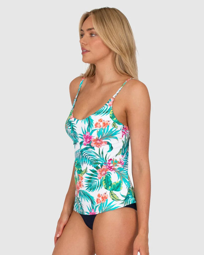 Bermuda Multi Singlet Top - Baku - Splash Swimwear  - Baku, June23, Tankini, tankini tops, Womens, womens swim - Splash Swimwear 