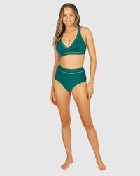 Rococco D/DD Longline Bra - Baku - Splash Swimwear  - Baku, baku plus sized, Bikini Tops, d-g, Jul23, plus size, Womens, womens swim - Splash Swimwear 