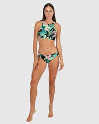 Bermuda High Neck Top - Black - Baku - Splash Swimwear  - Baku, Bikini Tops, June23, Womens, womens swim - Splash Swimwear 