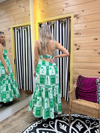 Mariette Dress Liberacion - Green - Itami - Splash Swimwear  - dresses, Itami, new arrivals, Sept23, women clothing - Splash Swimwear 
