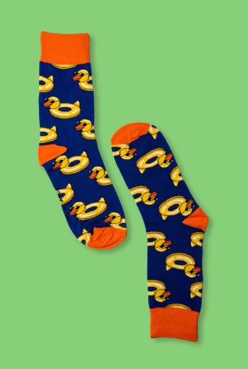 Ducking Around - Sock It Up - Splash Swimwear  - Christmas, Sept23, Sock It Up, socks - Splash Swimwear 