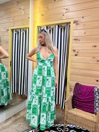 Mariette Dress Liberacion - Green - Itami - Splash Swimwear  - dresses, Itami, new arrivals, Sept23, women clothing - Splash Swimwear 