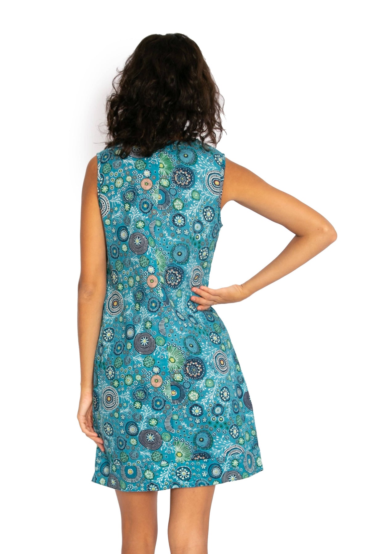 Hai Dress - Coral Garden* - OM Designs - Splash Swimwear  - dresses, May23, OM Designs, Womens, womens clothing - Splash Swimwear 