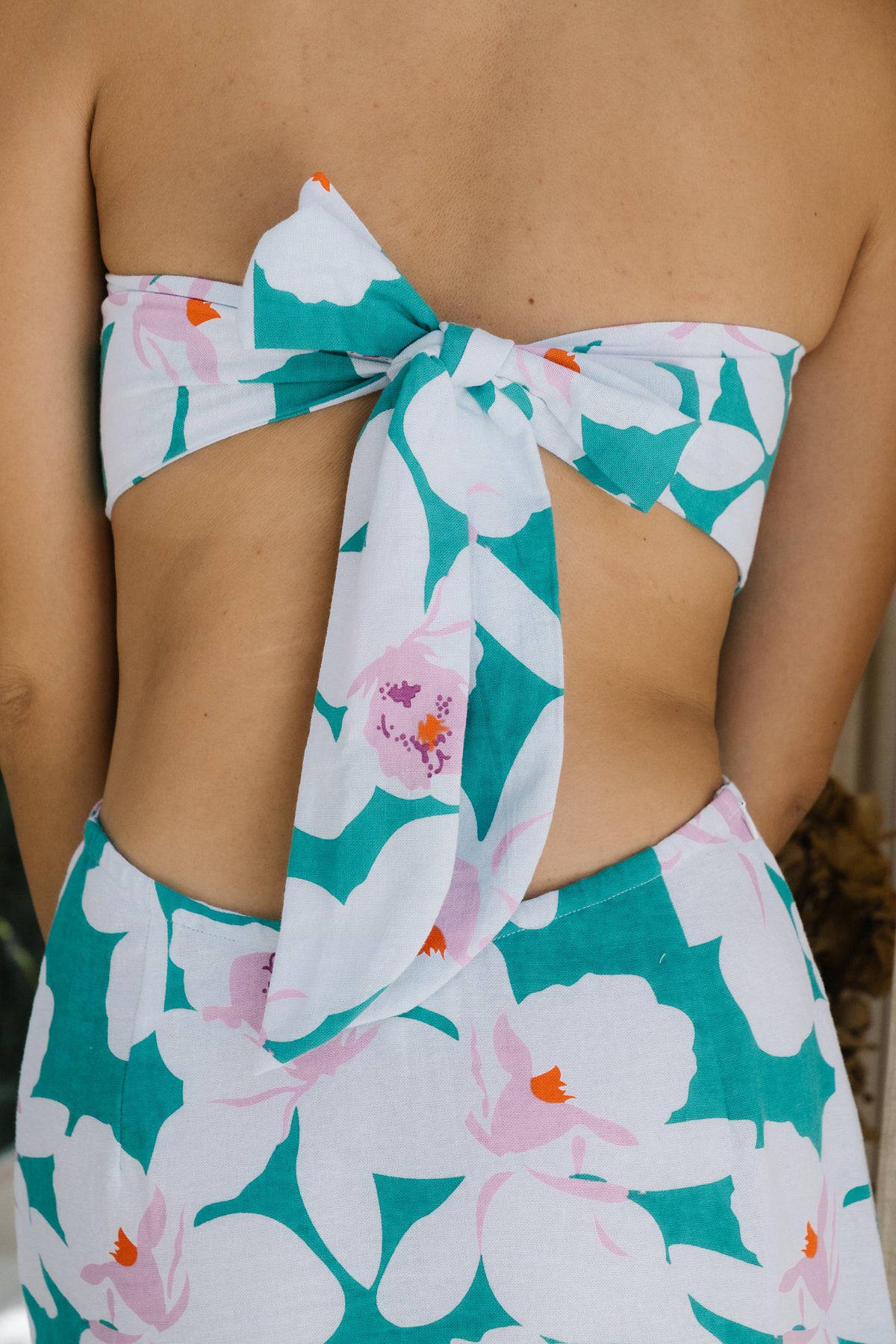 Dahana Flower Valentino Maxi Dress - Bali Boatshed - Splash Swimwear  - bali boatshed, Dec23, dress - Splash Swimwear 