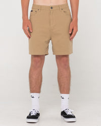The Bruce 5 Pocket Short - Rusty - Splash Swimwear  - mens, mens clothing, mens shorts, new mens, Rusty Mens - Splash Swimwear 