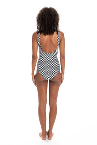 Odessa Mesh High Neck One Piece Swimsuit - TOGS - Splash Swimwear  - Oct23, One Pieces, togs, Womens - Splash Swimwear 