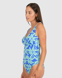 Hot Tropics D-E Underwire One Piece Swimsuit - Baku - Splash Swimwear  - baku plus sized, Nov 23, One Pieces, plus size, Womens, womens swim - Splash Swimwear 