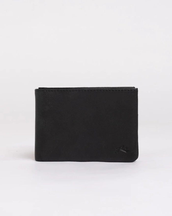 Now Or Never Leather Wallet - Black - Rusty - Splash Swimwear  - May23, new accessories, new arrivals, new mens, Rusty, Wallet - Splash Swimwear 