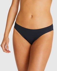 Eco Regular Swim Pant - Black - Baku - Splash Swimwear  - Baku, bikini bottoms, June23, Womens, womens swim - Splash Swimwear 