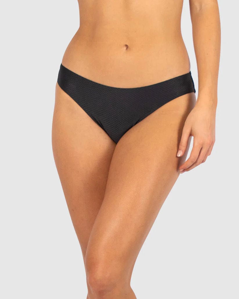 Rococco Regular Bikini Pant - Nero - Baku - Splash Swimwear  - baku, bikini bottoms, Oct23, Womens, womens swim - Splash Swimwear 