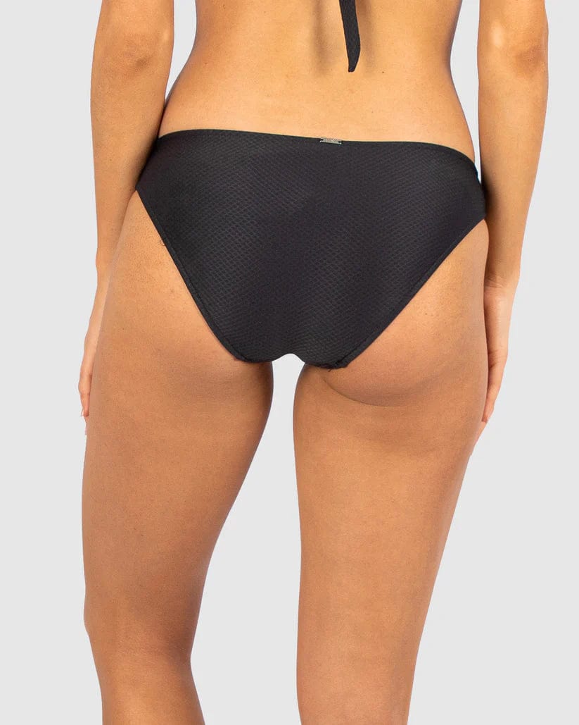 Rococco Regular Bikini Pant - Nero - Baku - Splash Swimwear  - baku, bikini bottoms, Oct23, Womens, womens swim - Splash Swimwear 