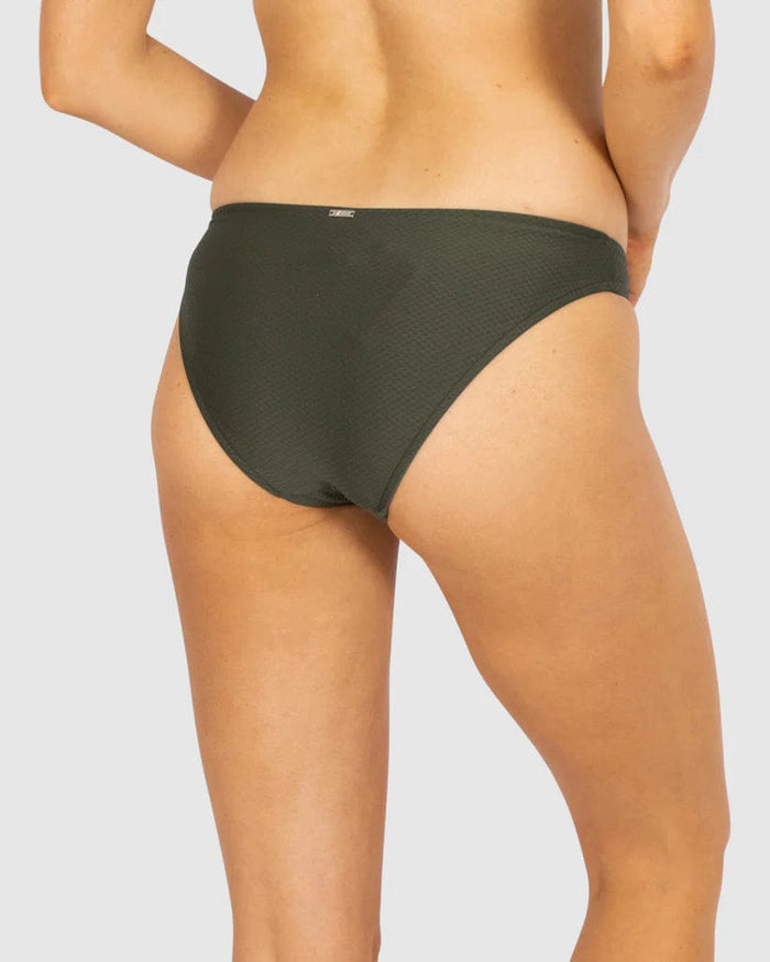 Rococco Regular Bikini Pant - Olive - Baku - Splash Swimwear  - baku, Bikini Bottom, Jul23, new arrivals, new swim, women swimwear - Splash Swimwear 