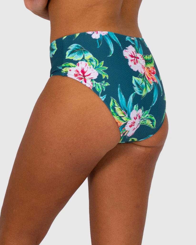 Guam Mid Pant - Jungle - Baku - Splash Swimwear  - Bikini Bottom, bikini bottoms, Dec 23, new arrivals, new swim, new women, Swimwear, women swimwear - Splash Swimwear 