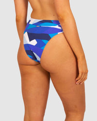 Utopia High Rio Pant - Blue Lagoon - Baku - Splash Swimwear  - Bikini Bottom, bikini bottoms, new swim, new women, new womens, Nov 23 - Splash Swimwear 