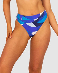 Utopia High Rio Pant - Blue Lagoon - Baku - Splash Swimwear  - Bikini Bottom, bikini bottoms, new swim, new women, new womens, Nov 23 - Splash Swimwear 