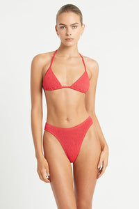 Luana Triangle - Guava Eco - Bond Eye - Splash Swimwear  - Bikini Tops, bond eye, May23, Womens, womens swim - Splash Swimwear 