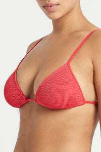 Luana Triangle - Guava Eco - Bond Eye - Splash Swimwear  - Bikini Tops, bond eye, May23, Womens, womens swim - Splash Swimwear 
