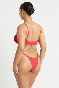 Larisa Brief - Guava Eco - Bond Eye - Splash Swimwear  - bikini bottoms, bond eye, May23, Womens, womens swim - Splash Swimwear 