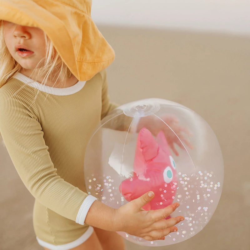 3D Inflatable Beach Ball - Ocean Treasure - Sunnylife - Splash Swimwear  - gifting, kids accessories, kids swim accessories, Oct23, sunny life, swim accessories - Splash Swimwear 