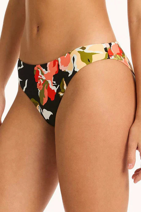 Juniper Regular Cheeky Pant - Sea Level - Splash Swimwear  - bikini bottoms, Jun24, new, sea level, Womens - Splash Swimwear 