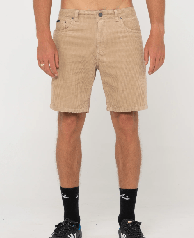 Rifts 18 5 Pocket Cord Short - Light Fennel - Rusty - Splash Swimwear  - Jul23, mens, mens clothing, mens shorts, new mens, Rusty, Rusty Mens - Splash Swimwear 