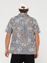 Peking Short Sleeve Shirt - Blue Spruce - Rusty - Splash Swimwear  - Aug23, mens clothing, mens shirts, new arrivals, new mens, Rusty - Splash Swimwear 