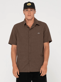 Datsun Check Shirt - Rusty - Splash Swimwear  - mens clothing, mens shirts, new arrivals, new mens, Rusty, Sept23 - Splash Swimwear 