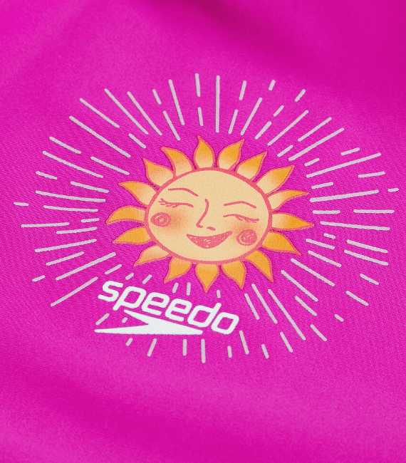 Toddler Girls Short Sleeve Printed Rash Top Set - Speedo - Splash Swimwear  - girls 00-7, kids, Oct22, speedo - Splash Swimwear 