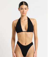 Jean Triangle - Black Eco - Bond Eye - Splash Swimwear  - Bikini Tops, bound, Jan24, new, new arrivals, new swim, women swimwear - Splash Swimwear 